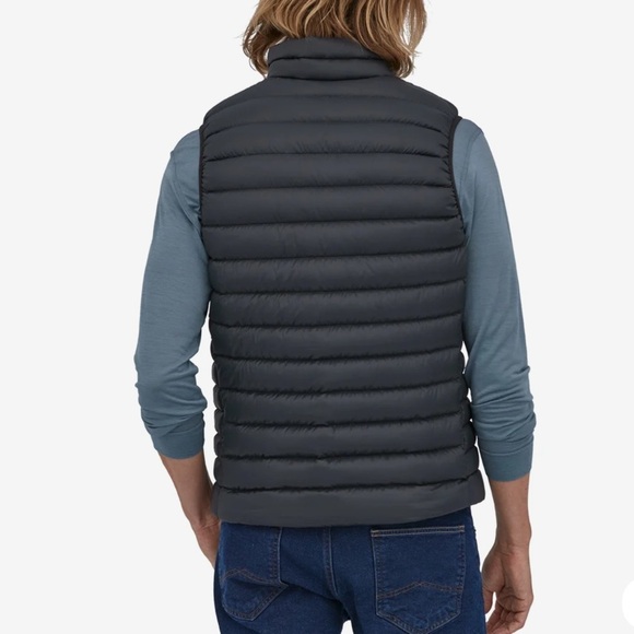 - New Patagonia Men's Down Sweater Vest - Picture 4 of 8